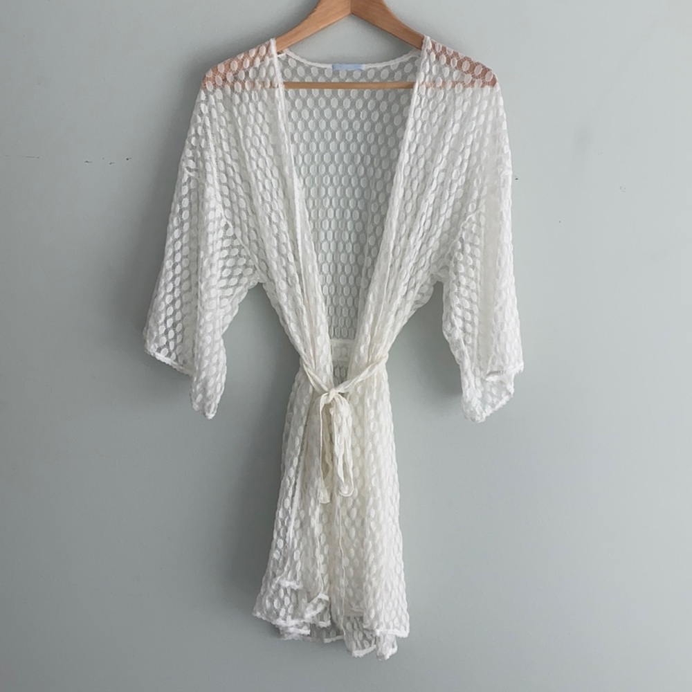 Eberjey Love Always Lace Robe